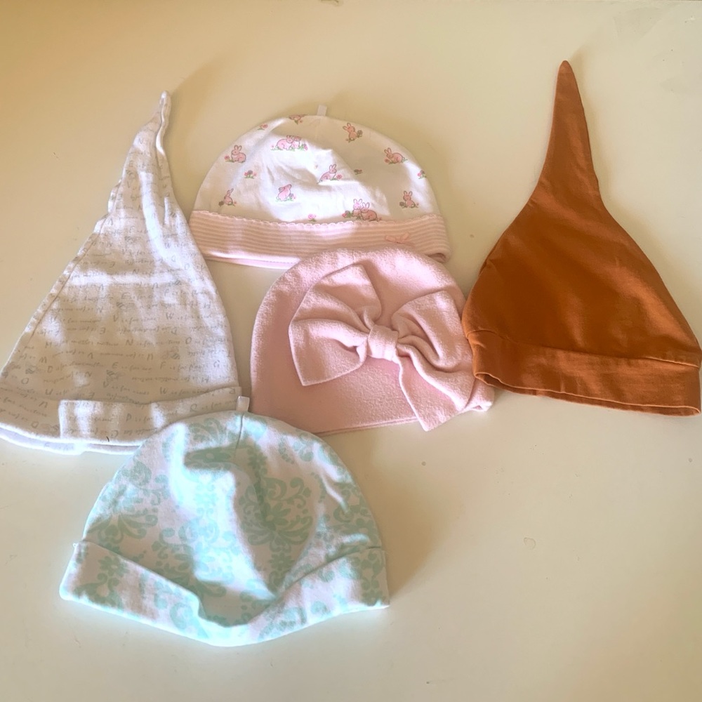 Infant Set of 5 Beanies